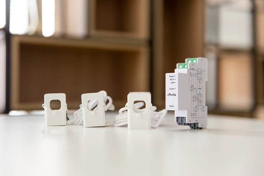 Shelly Pro 3EM - 120A - SMARTBLU