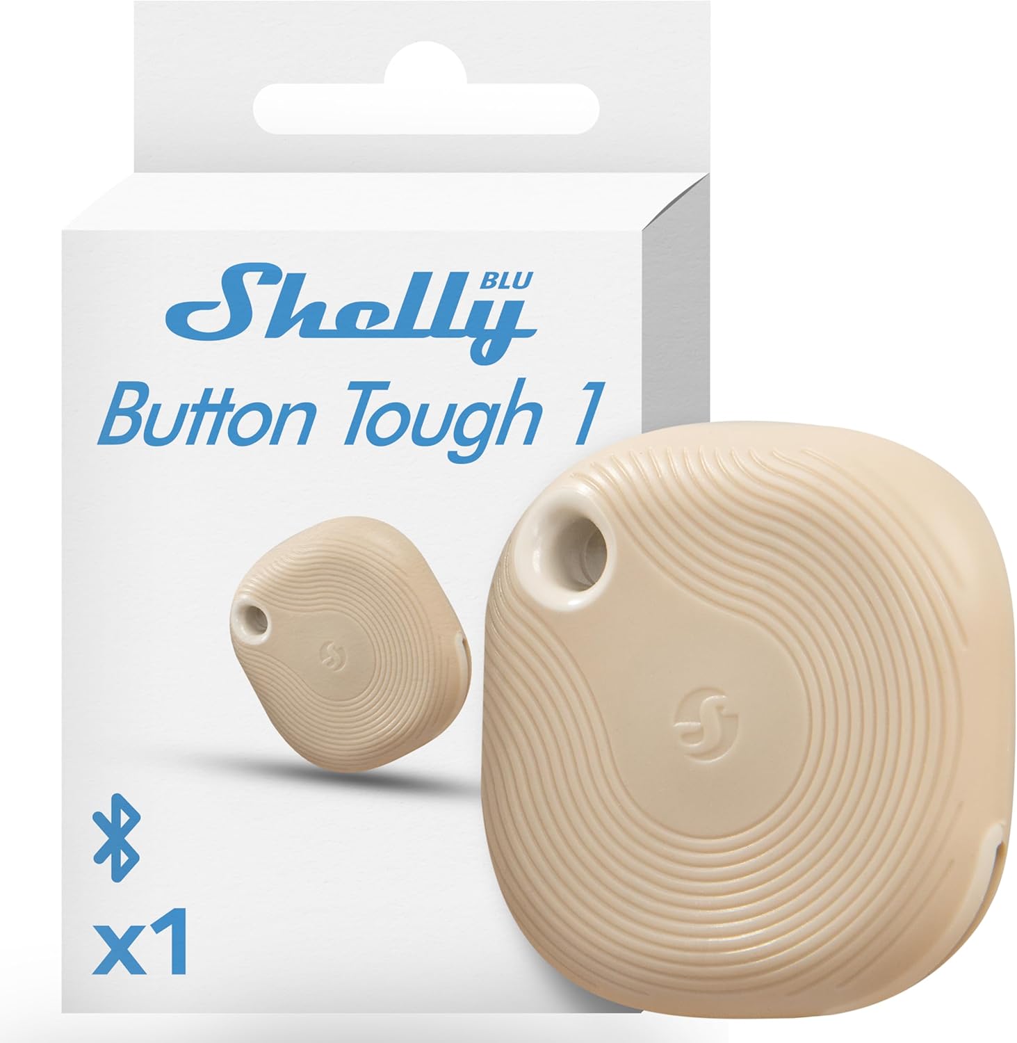 Shelly BLU Button Tough 1 Farbe Mocha - SMARTBLU