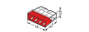 Wago Serie 2273 - 4-Leiter-Klemme (100 Stück)