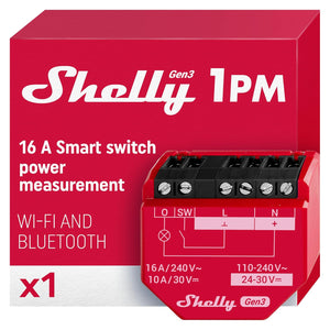 Shelly 1PM Gen3 - SMARTBLU