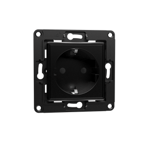 Shelly Wall Socket EU Farbe Schwarz - SMARTBLU