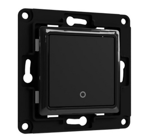 Shelly Wall Switch 1 Farbe Schwarz - SMARTBLU 