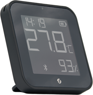 Shelly BLU H&T Display ZB Farbe Schwarz