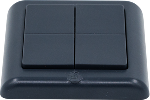 Shelly Blu Wall Switch 4 ZB DK Grau