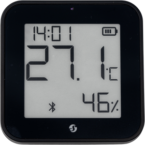 Shelly BLU H&T Display ZB Farbe Schwarz