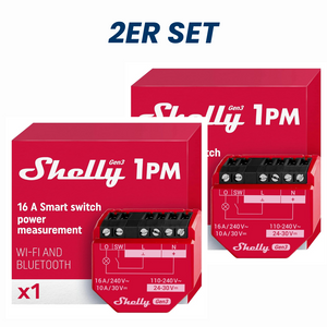 Shelly 1PM Gen3 2er Set - SMARTBLU