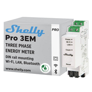 Shelly Pro 3EM-3CT63 - SMARTBLU