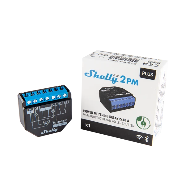 Shelly Plus 2PM - SMARTBLU 