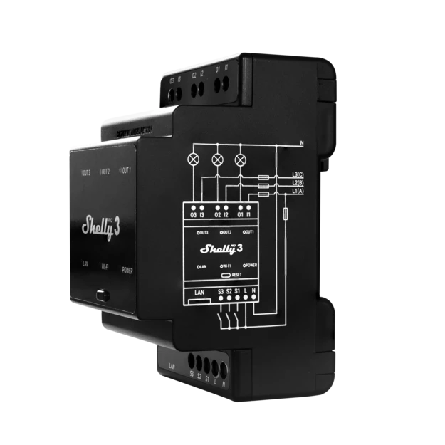 Shelly Pro 3 - SMARTBLU 