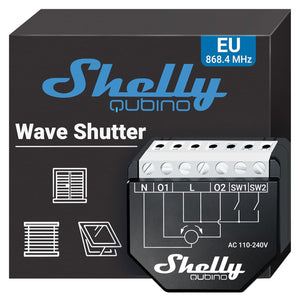 Shelly Qubino Wave Shutter - SMARTBLU